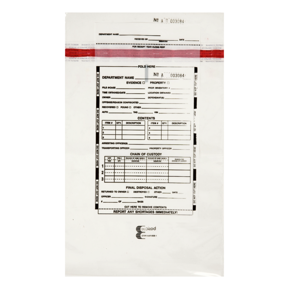 Polyethylene Evidence Bags